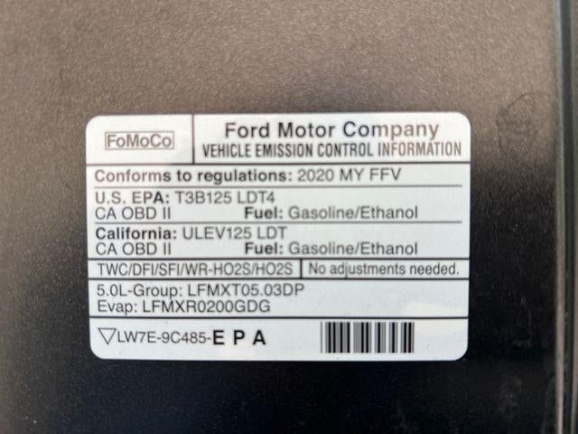 2020 Ford F-150 LARIAT 4WD SuperCrew 5.5' Box