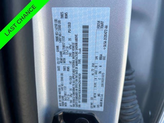 2017 Ford F-150 XLT 4WD SuperCrew 5.5' Box