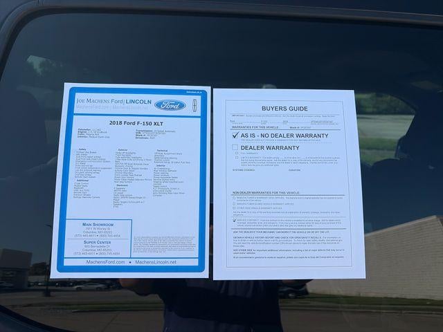 2018 Ford F-150 XLT 4WD SuperCrew 5.5' Box