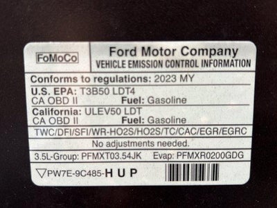 2023 Ford F-150 LARIAT 4WD SuperCrew 5.5' Box
