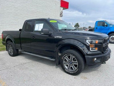 2015 Ford F-150 4WD SuperCab 6-1/2 Ft Box XLT