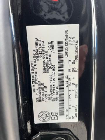 2015 Ford F-150 4WD SuperCab 6-1/2 Ft Box XLT