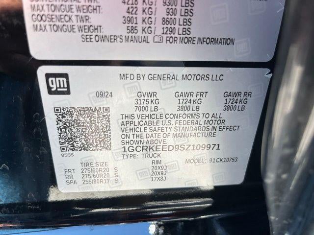 2025 Chevrolet Silverado 1500 Double Cab Standard Box 4-Wheel Drive RST