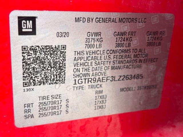 2020 GMC Sierra 1500 Double Cab Standard Box 4-Wheel Drive