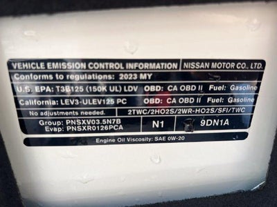 2023 Nissan Maxima Platinum CVT
