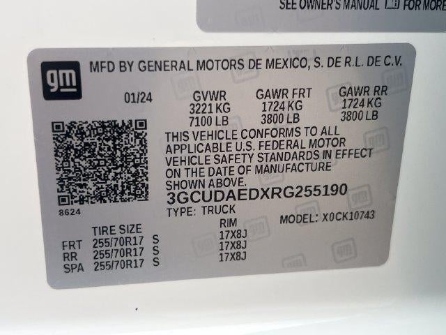 2024 Chevrolet Silverado 1500 Crew Cab Standard Box 4-Wheel Drive WT