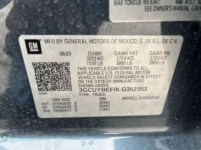 2020 Chevrolet Silverado 1500 Crew Cab Standard Box 4-Wheel Drive Custom