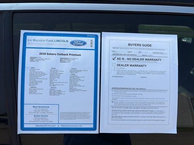 2020 Subaru Outback Premium CVT