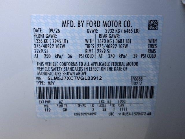 2027 Lincoln Aviator Reserve AWD
