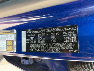 2024 Hyundai TUCSON SEL FWD *Ltd Avail*