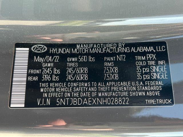 2022 Hyundai SANTA CRUZ SEL AWD