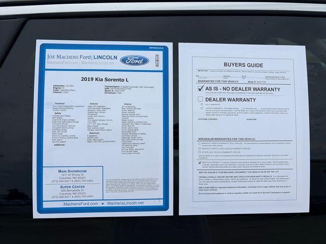 2019 Kia Sorento L FWD