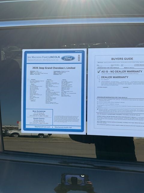 2025 Jeep Grand Cherokee L Limited