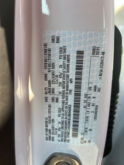 2025 Ford Escape Active