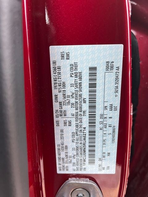 2024 Ford Escape ST-Line