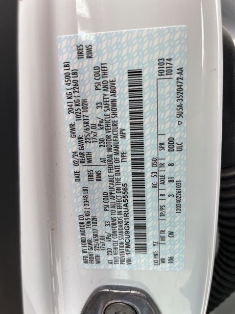 2024 Ford Escape Active