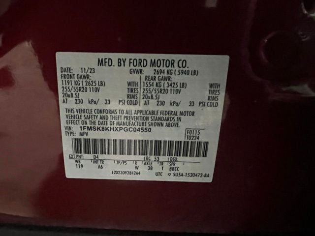 2023 Ford Explorer ST-Line