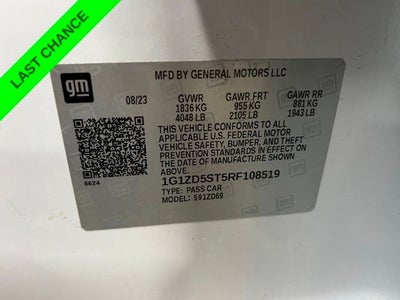 2024 Chevrolet Malibu LT 1LT