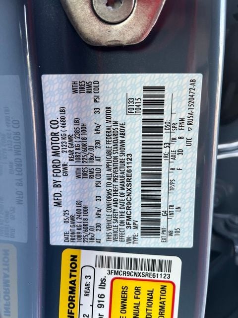 2025 Ford Bronco Sport Outer Banks