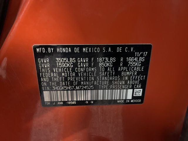 2018 Honda Fit Sport