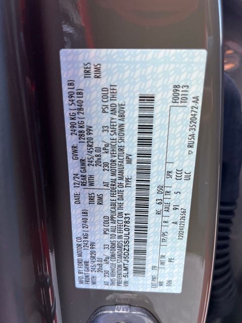 2025 Lincoln Corsair Plug-In Hybrid Grand Touring