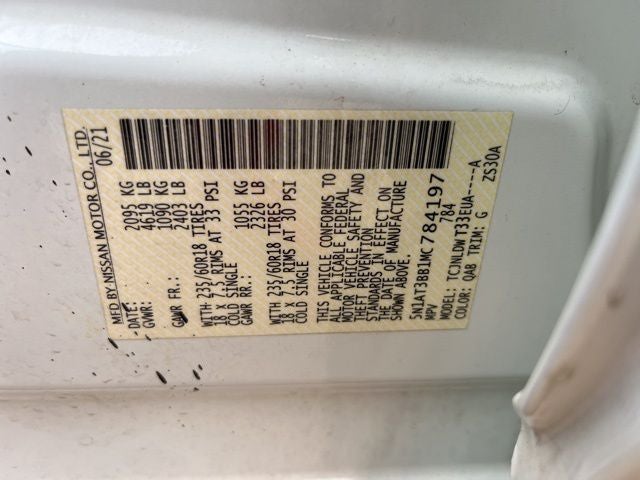 2021 Nissan Rogue SV