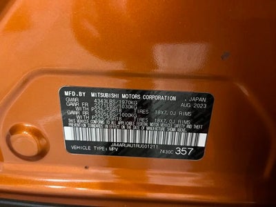 2024 Mitsubishi Outlander Sport 2.0 S