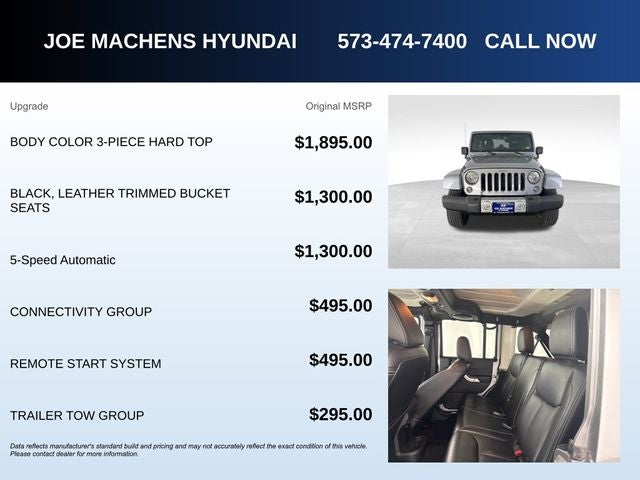 2014 Jeep Wrangler Unlimited Sahara