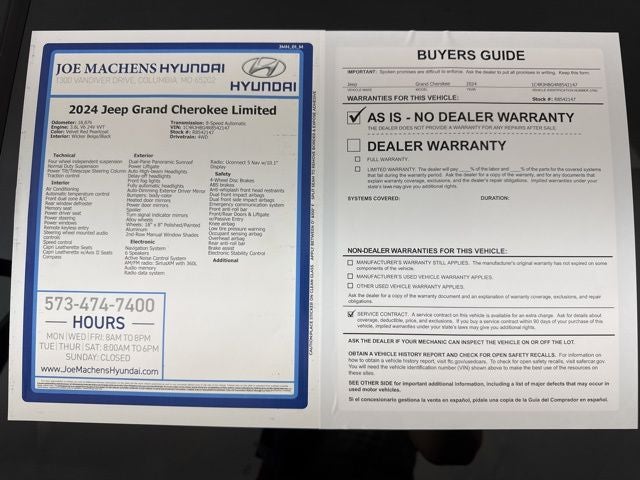 2024 Jeep Grand Cherokee Limited
