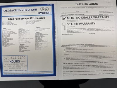 2023 Ford Escape ST-Line AWD