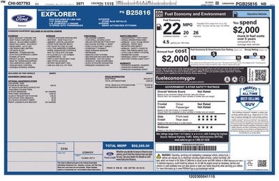 2023 Ford Explorer ST-Line 4WD