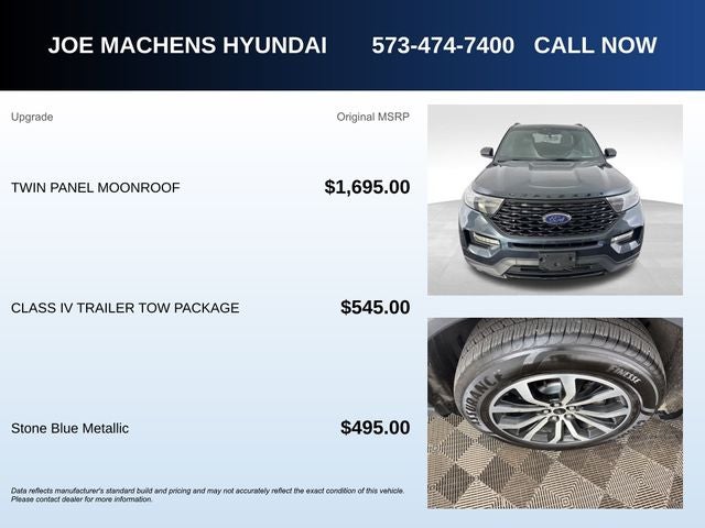 2023 Ford Explorer ST-Line 4WD