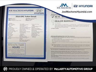 2016 GMC Yukon Denali
