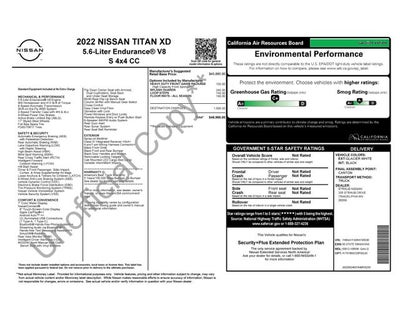 2022 Nissan Titan XD S