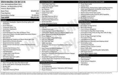 2024 Mazda Mazda CX-30 2.5 S AWD