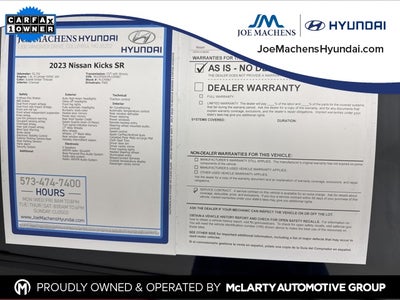 2023 Nissan Kicks SR