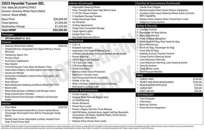 2023 Hyundai Tucson SEL AWD