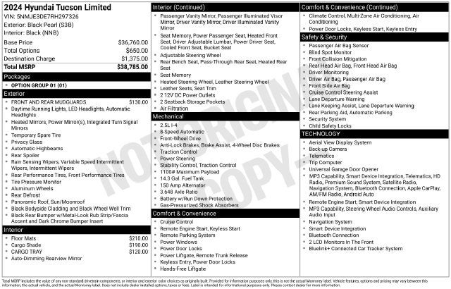 2024 Hyundai Tucson Limited FWD
