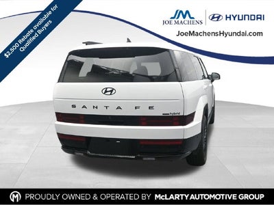 2027 Hyundai Santa Fe Hybrid Calligraphy AWD