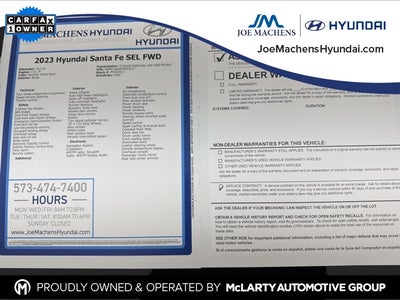 2023 Hyundai Santa Fe SEL FWD