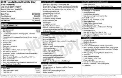 2024 Hyundai Santa Cruz SEL