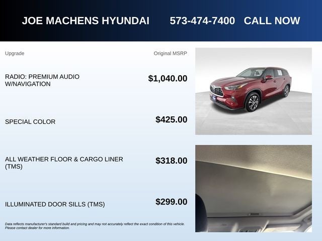 2022 Toyota Highlander XLE
