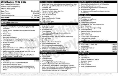 2026 Hyundai IONIQ 5 SEL RWD
