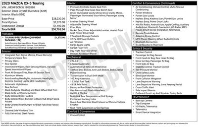 2020 Mazda Mazda CX-5 Touring