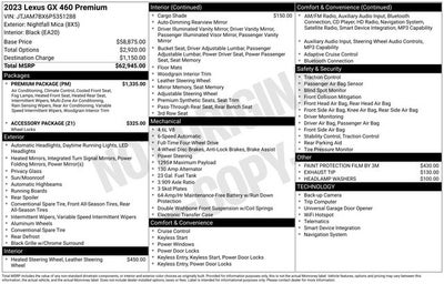 2023 Lexus GX 460 Premium