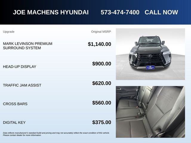 2024 Lexus GX 550 Overtrail+
