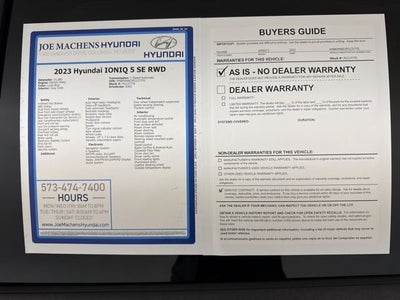 2023 Hyundai IONIQ 5 SE RWD