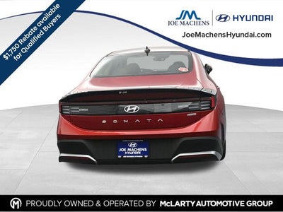 2026 Hyundai Sonata Hybrid Blue