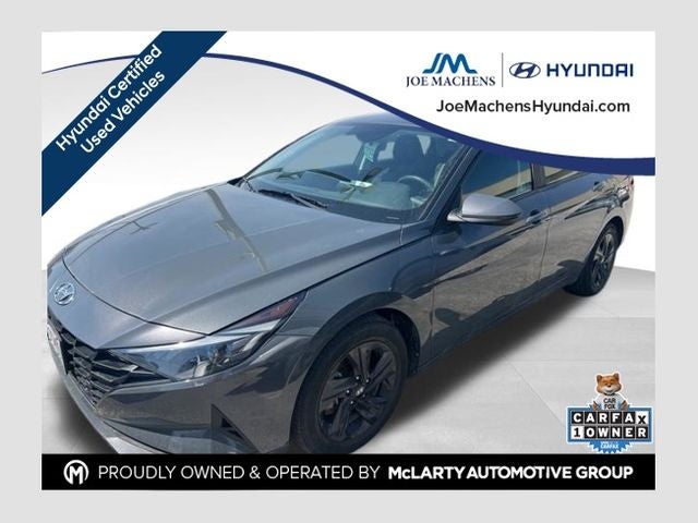 2023 Hyundai Elantra Hybrid Blue