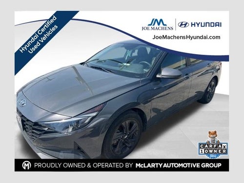 2023 Hyundai Elantra Hybrid Blue
